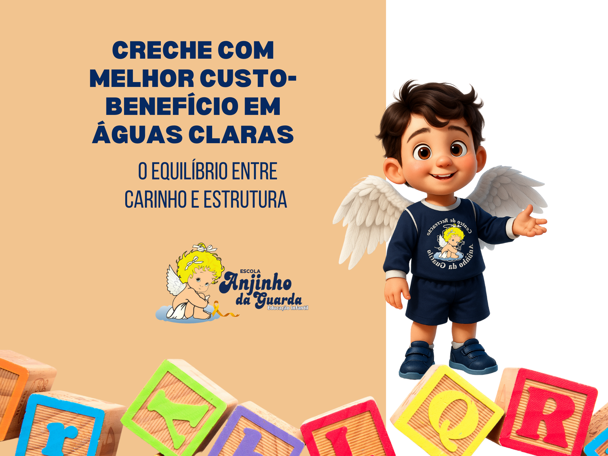 No momento, você está visualizando Creche com melhor custo-benefício em Águas Claras: o equilíbrio entre carinho e estrutura