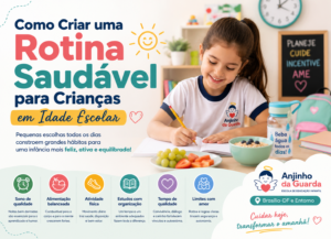 Como Criar uma Rotina Saudável para Crianças em Idade Escolar