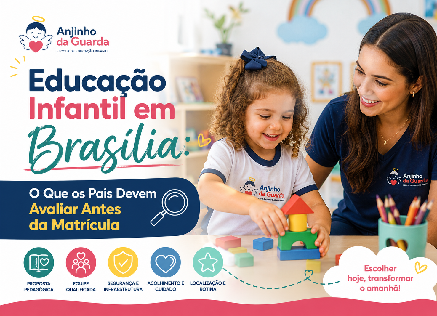 Leia mais sobre o artigo Educação Infantil em Brasília: O Que os Pais Devem Avaliar Antes da Matrícula