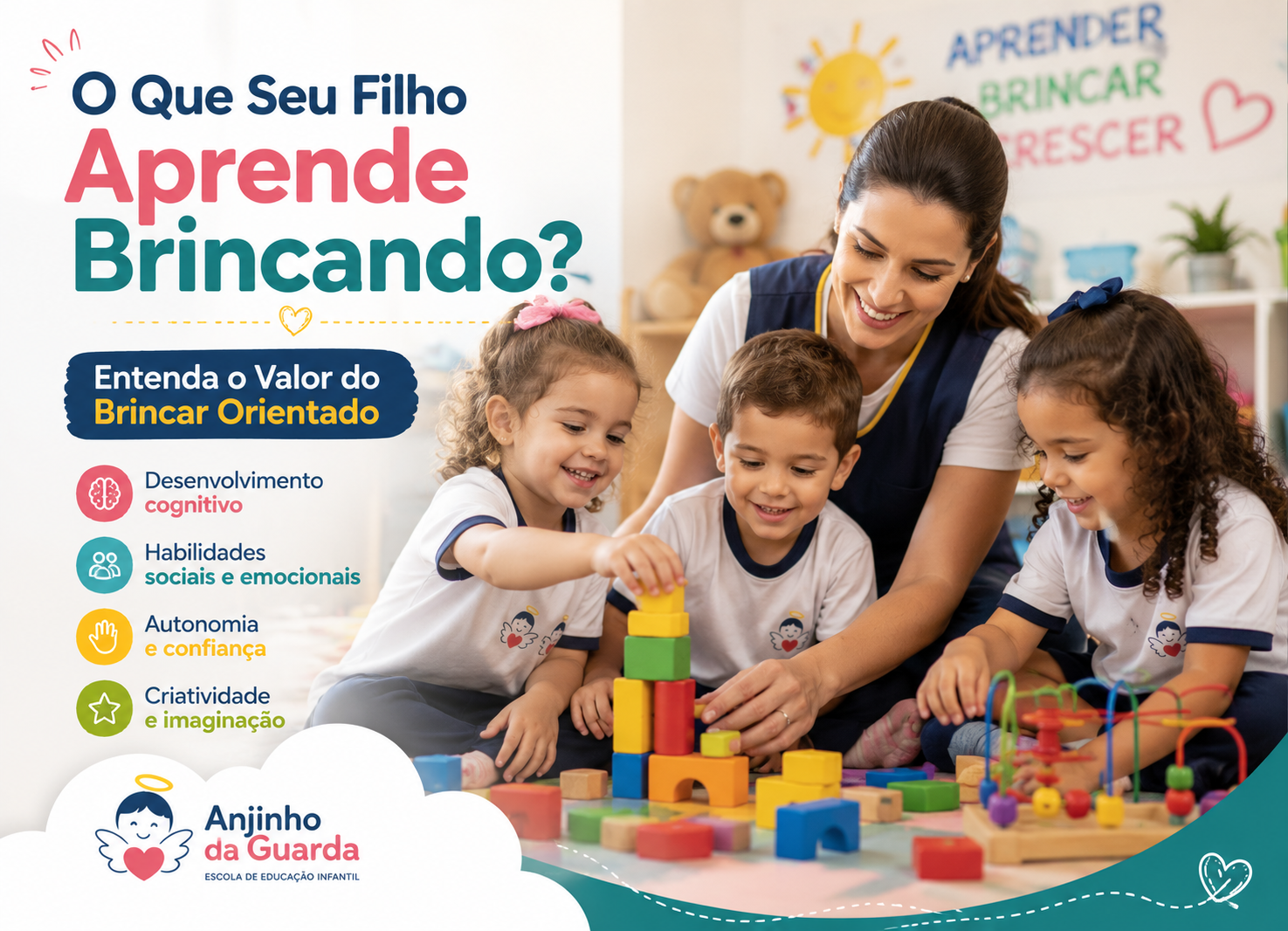 Leia mais sobre o artigo O Que Seu Filho Aprende Brincando? Entenda o Valor do Brincar Orientado
