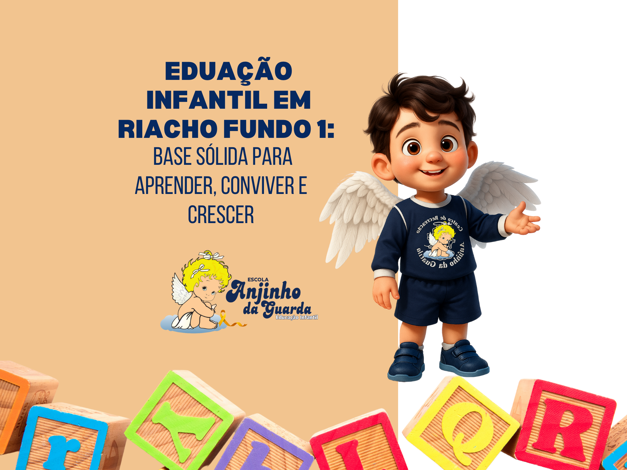 No momento, você está visualizando Educação Infantil em Riacho Fundo 1: base sólida para aprender, conviver e crescer