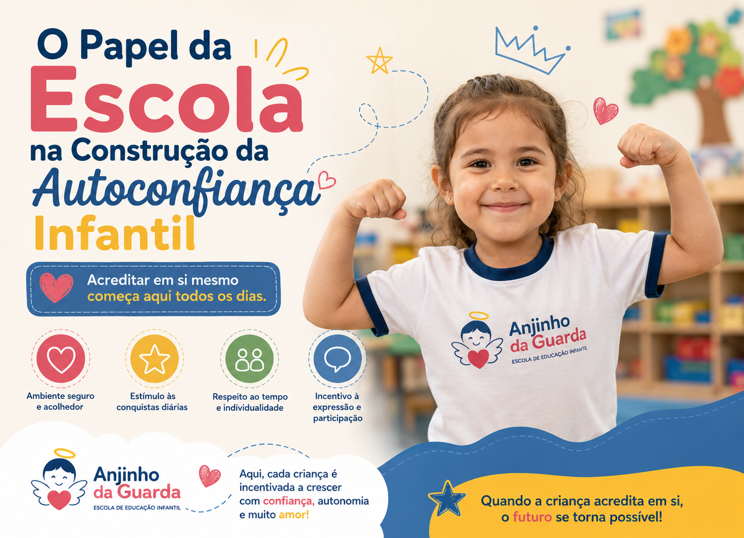 Leia mais sobre o artigo O Papel da Escola na Construção da Autoconfiança Infantil