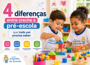 4 diferenças entre creche e pré-escola que todo pai precisa saber